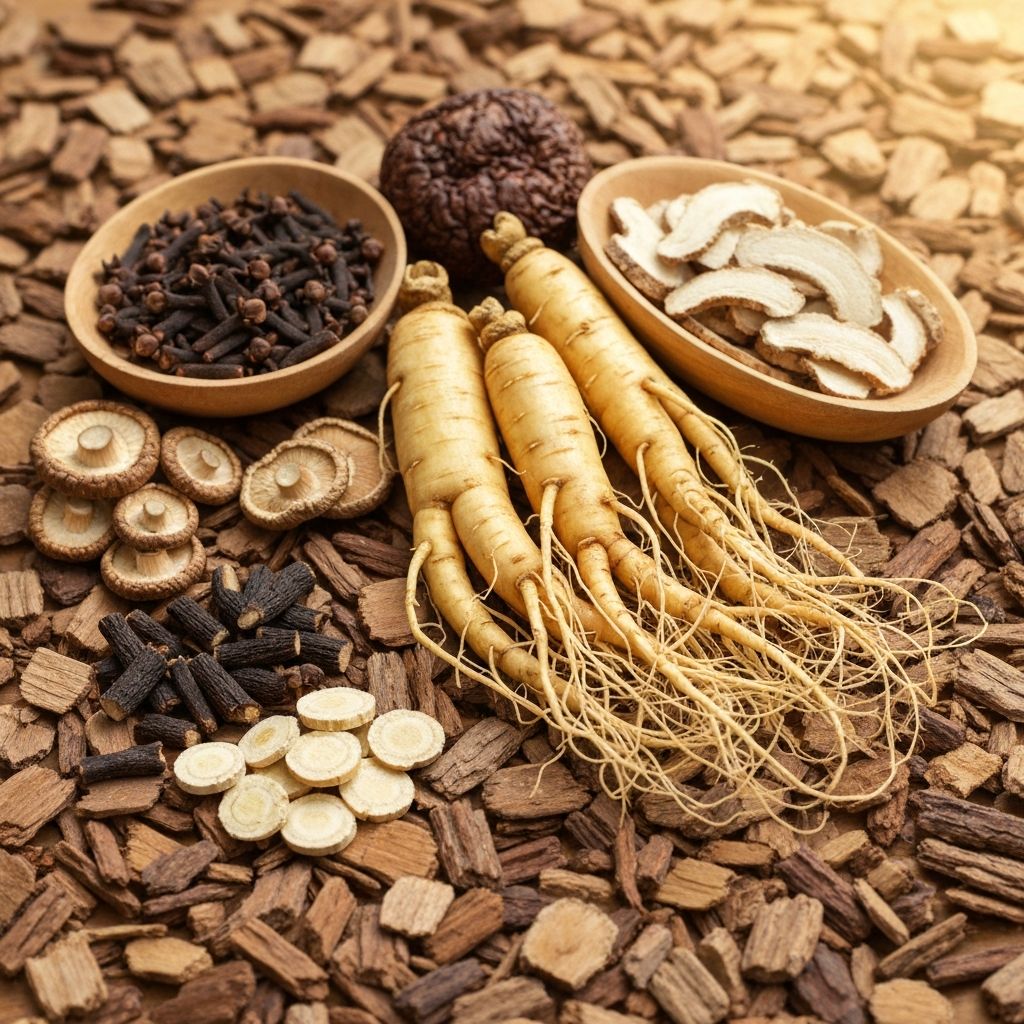 Ginseng - herbal wellness ingredient